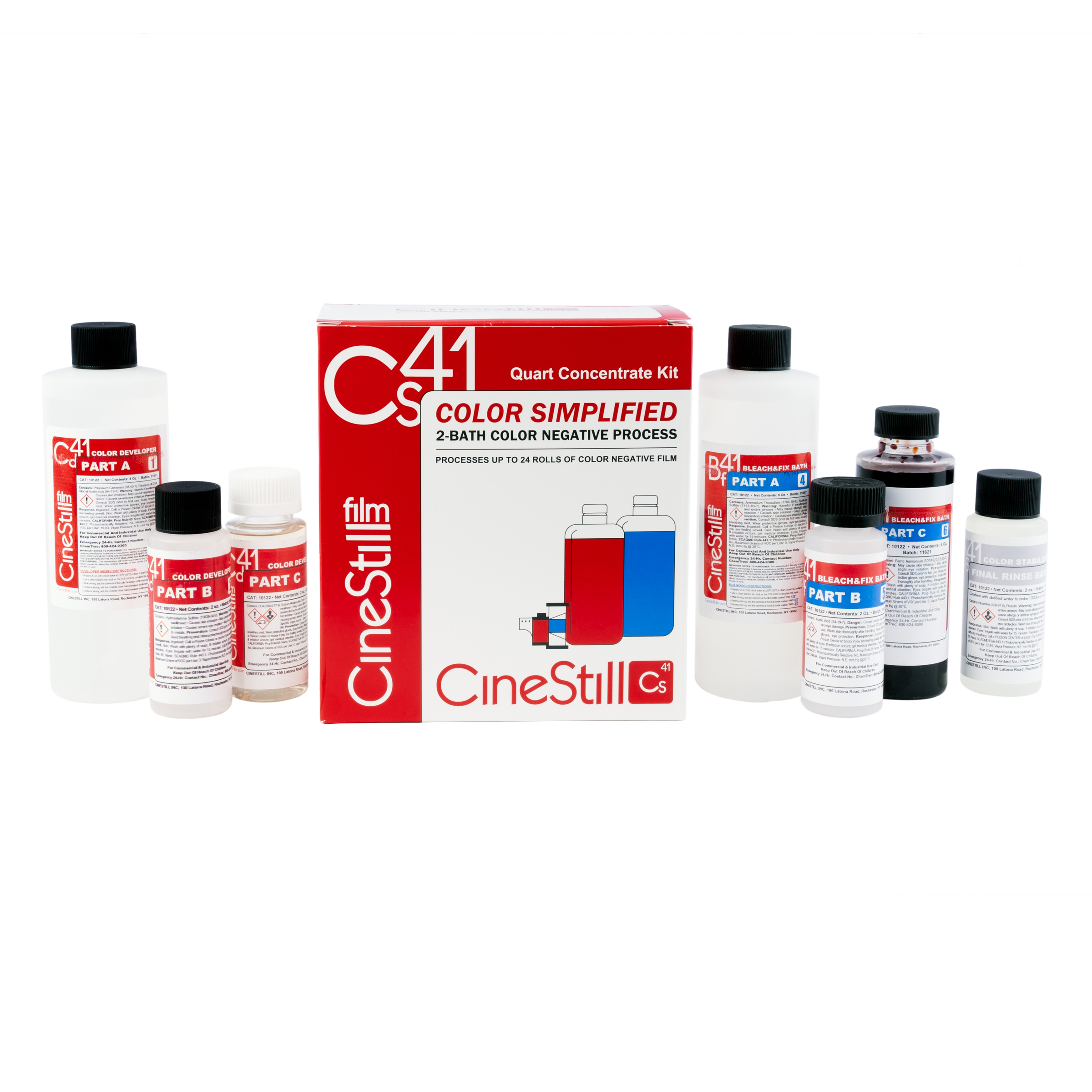 CineStill CS41 "Color Simplified" 2-Bath Kit - Image 3